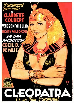 Cleopatra - Spanish Movie Poster (thumbnail)