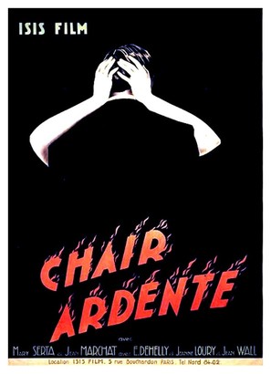 Chair ardente - French Movie Poster (thumbnail)
