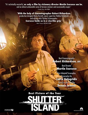 Shutter Island - For your consideration movie poster (thumbnail)