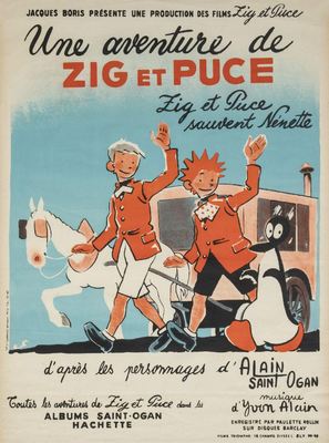 Zig et Puce sauvent N&eacute;nette - French Movie Poster (thumbnail)