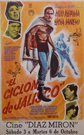 El cicl&oacute;n de Jalisco - Mexican Movie Poster (thumbnail)