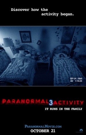 Paranormal Activity 3 - Movie Poster (thumbnail)