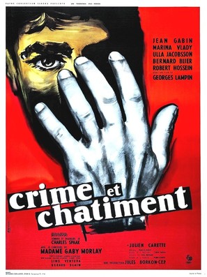 Crime et ch&acirc;timent - French Movie Poster (thumbnail)
