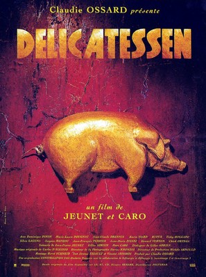 Delicatessen - French Movie Poster (thumbnail)