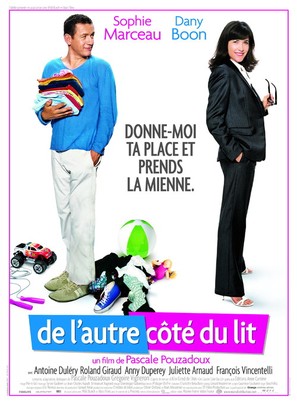 De l&#039;autre cote du lit - French Movie Poster (thumbnail)