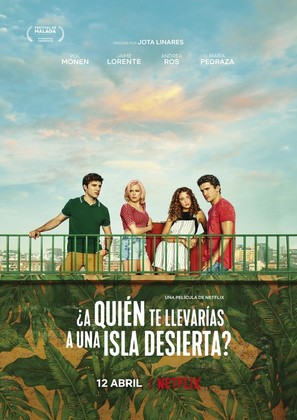 &iquest;A qui&eacute;n te llevar&iacute;as a una isla desierta? - Spanish Movie Poster (thumbnail)