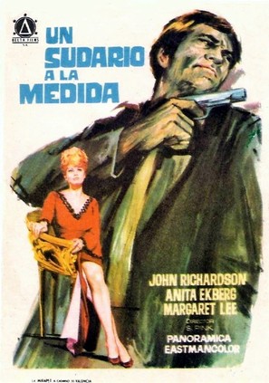 Un sudario a la medida - Spanish Movie Poster (thumbnail)