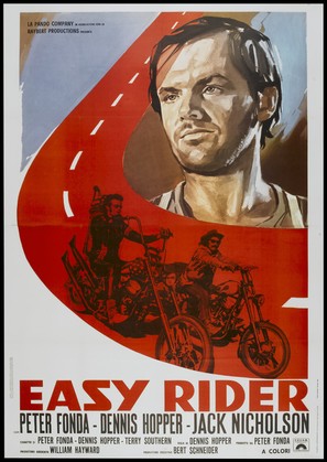 Easy Rider - Italian Theatrical movie poster (thumbnail)