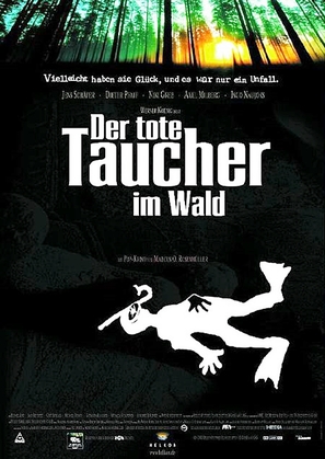 Der tote Taucher im Wald - German Movie Poster (thumbnail)