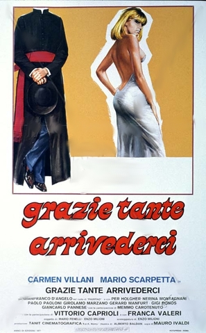 Grazie tante - Arrivederci - Italian Movie Poster (thumbnail)