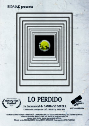Lo perdido - Spanish Movie Poster (thumbnail)