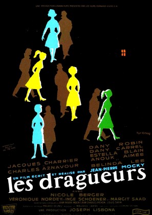 Dragueurs, Les - French Movie Poster (thumbnail)