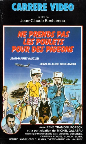 Ne prends pas les poulets pour des pigeons - French Movie Cover (thumbnail)