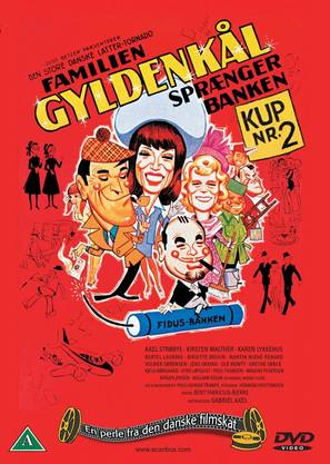 Familien Gyldenk&aring;l spr&aelig;nger banken - Danish DVD movie cover (thumbnail)