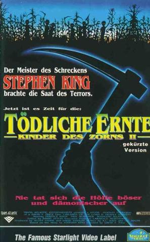 Children of the Corn II: The Final Sacrifice - German VHS movie cover (thumbnail)