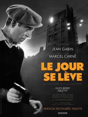 Le jour se l&egrave;ve - French Re-release movie poster (thumbnail)