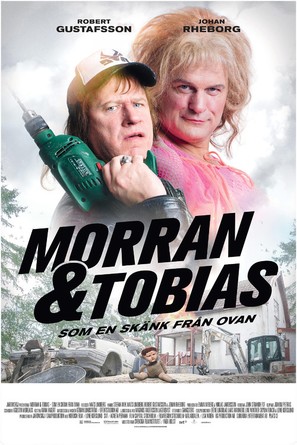 Morran &amp; Tobias - Som en sk&auml;nk fr&aring;n ovan - Swedish Movie Poster (thumbnail)
