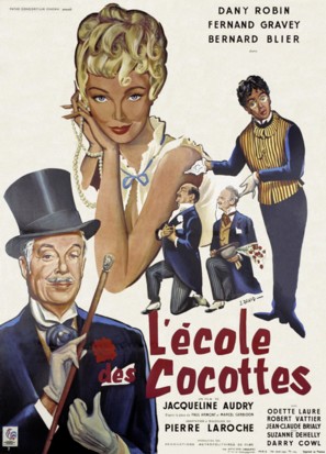 L&#039;&eacute;cole des cocottes - French Movie Poster (thumbnail)