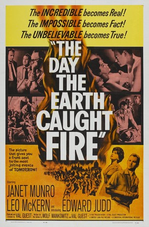The Day the Earth Caught Fire - Theatrical movie poster (thumbnail)