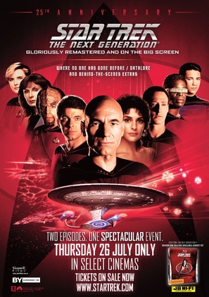 &quot;Star Trek: The Next Generation&quot; - Video release movie poster (thumbnail)