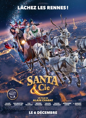 Santa &amp; Cie - French Movie Poster (thumbnail)