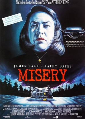 Misery - German Movie Poster (thumbnail)