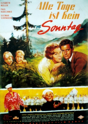 Alle Tage ist kein Sonntag - German Movie Poster (thumbnail)