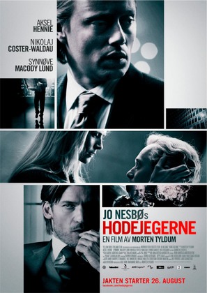 Hodejegerne - Norwegian Movie Poster (thumbnail)