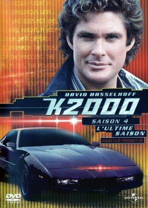 &quot;Knight Rider&quot; - French DVD movie cover (thumbnail)