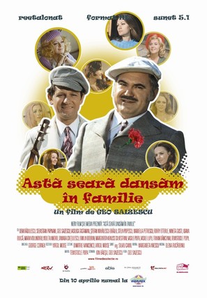 Asta-seara dansam in familie - Romanian Movie Poster (thumbnail)