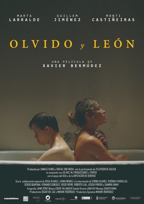 Olvido y Le&oacute;n - Spanish Movie Poster (thumbnail)