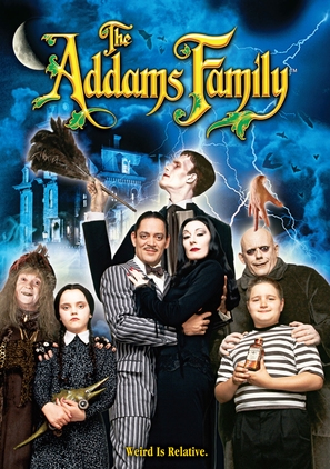 The Addams Family - DVD movie cover (thumbnail)