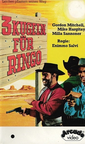 3 colpi di Winchester per Ringo - German VHS movie cover (thumbnail)