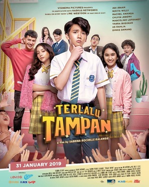 Terlalu Tampan - Indonesian Movie Poster (thumbnail)