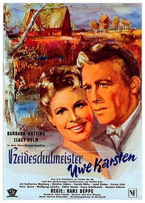 Heideschulmeister Uwe Karsten - German Movie Poster (thumbnail)