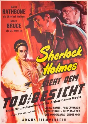 Sherlock Holmes Faces Death Poster