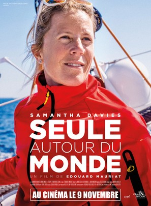 Seule autour du monde - French Movie Poster (thumbnail)