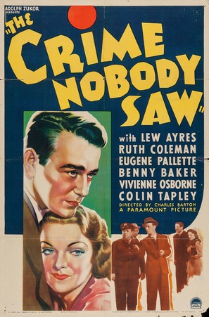 The Crime Nobody Saw - Movie Poster (thumbnail)