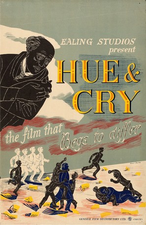 Hue and Cry - British Movie Poster (thumbnail)