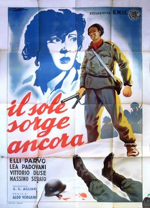 Il sole sorge ancora - Italian Movie Poster (thumbnail)