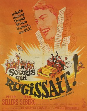 The Mouse That Roared - French Movie Poster (thumbnail)