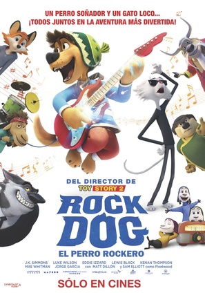 Rock Dog - Chilean Movie Poster (thumbnail)