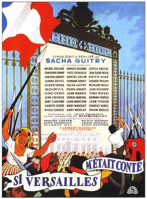Si Versailles m&#039;&eacute;tait cont&eacute; - French Movie Poster (thumbnail)