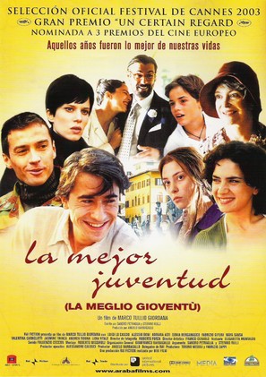 La meglio giovent&ugrave; - Spanish Movie Poster (thumbnail)