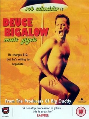 Deuce Bigalow - British DVD movie cover (thumbnail)