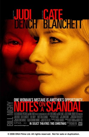 Notes on a Scandal - Movie Poster (thumbnail)