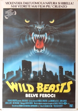 Wild beasts - Belve feroci - Italian Movie Poster (thumbnail)