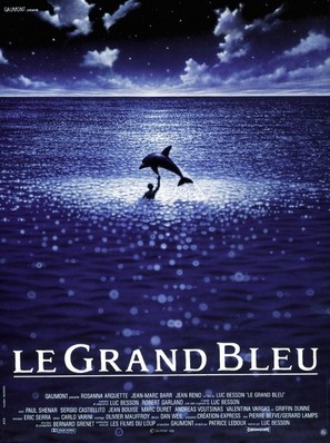 Le grand bleu - French Movie Poster (thumbnail)