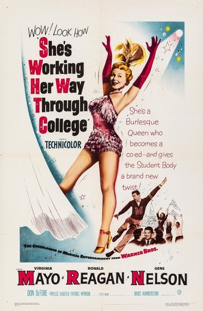 She&#039;s Working Her Way Through College - Movie Poster (thumbnail)