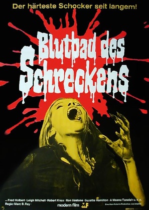 Scream Bloody Murder - German Movie Poster (thumbnail)